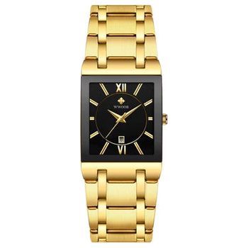 Relógio Quadrado Wwoor Classic Premium Exclusivo À Prova D'água | Frete Grátis