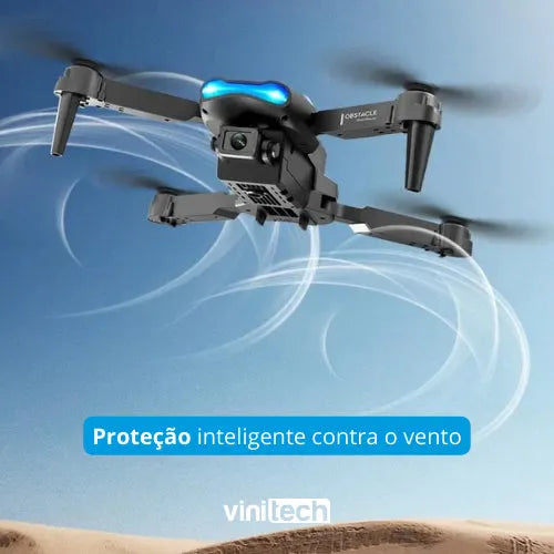 Drone Com Câmera E99 K3 Pro + Kit Com Acessórios