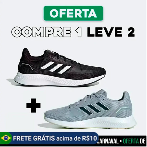 LEVE 2 PAGUE 1 - TÊNIS RUN FALCON 2.0 UNISSEX + BRINDE ESPECIAL [ÚLTIMAS UNIDADES]