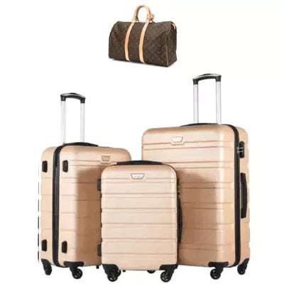 [PROMOÇÃO RELÂMPAGO] COMBO COM TRÊS MALAS DE CARBONO IMPERMEÁVEIS + BOLSA DE LUXO [ÚLTIMAS UNIDADES]