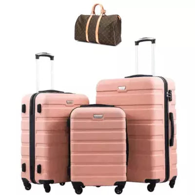 [PROMOÇÃO RELÂMPAGO] COMBO COM TRÊS MALAS DE CARBONO IMPERMEÁVEIS + BOLSA DE LUXO [ÚLTIMAS UNIDADES]