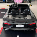 Lamborghini de Brinquedo: Pilotável pela Criança ou pelos Pais, com Controle Remoto, Buzina, USB e Bluetooth e muito mais.