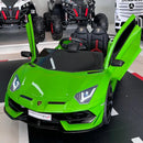 Lamborghini de Brinquedo: Pilotável pela Criança ou pelos Pais, com Controle Remoto, Buzina, USB e Bluetooth e muito mais.