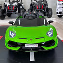 Lamborghini de Brinquedo: Pilotável pela Criança ou pelos Pais, com Controle Remoto, Buzina, USB e Bluetooth e muito mais.