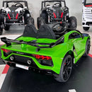 Lamborghini de Brinquedo: Pilotável pela Criança ou pelos Pais, com Controle Remoto, Buzina, USB e Bluetooth e muito mais.