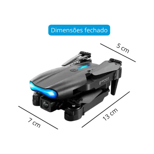 Drone Com Câmera E99 K3 Pro + Kit Com Acessórios