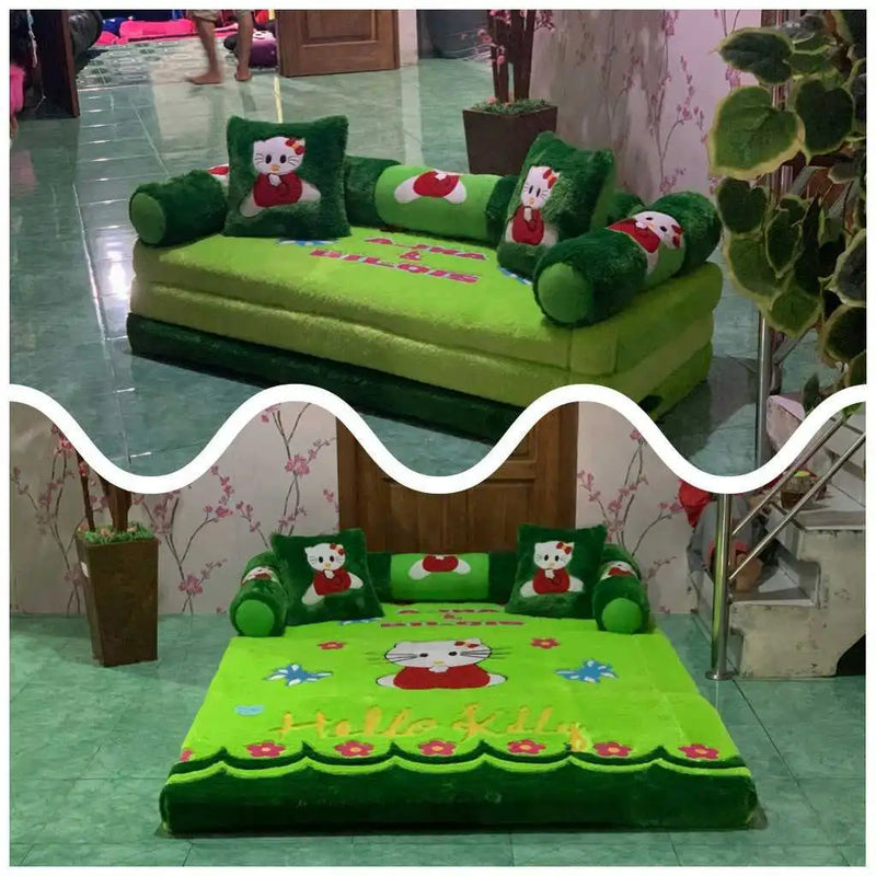 Sofá Cama Infantil Dobrável 2 em 1 - Aventura e Conforto com Personagens Favoritos! Últimas Unidades em Promoção!