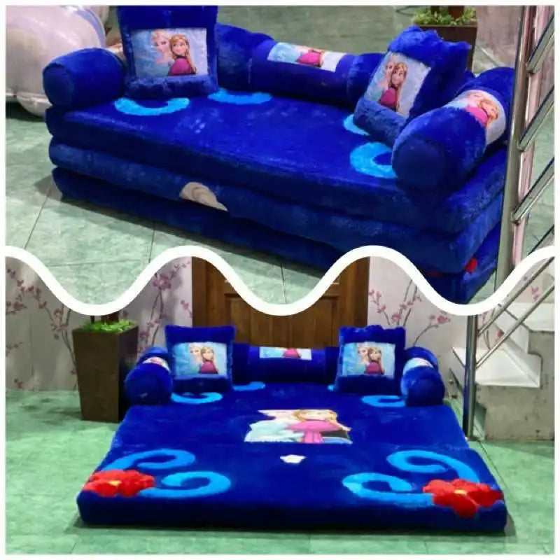 Sofá Cama Infantil Dobrável 2 em 1 - Aventura e Conforto com Personagens Favoritos! Últimas Unidades em Promoção!
